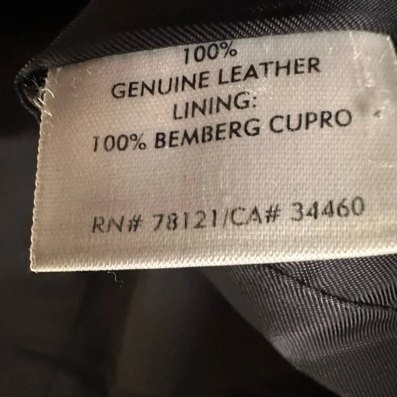 Eileen Fisher Leather black moto biker jacket Asymmetrical zip size small - Picture 11 of 16